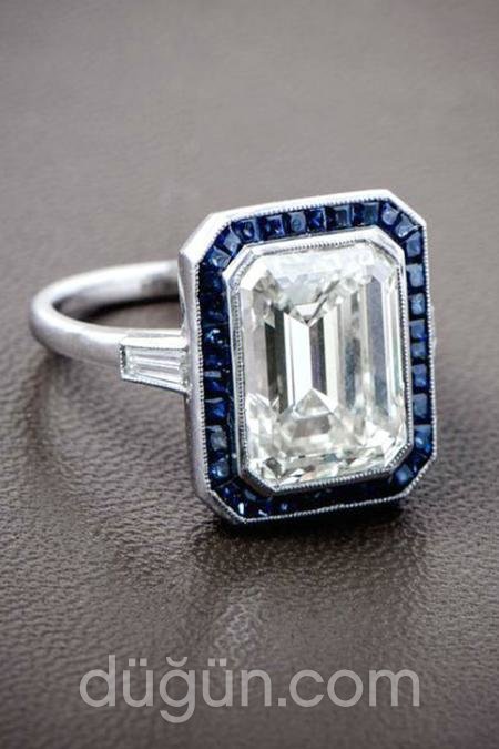 Zümrüt Tektaş Yüzük Modeli