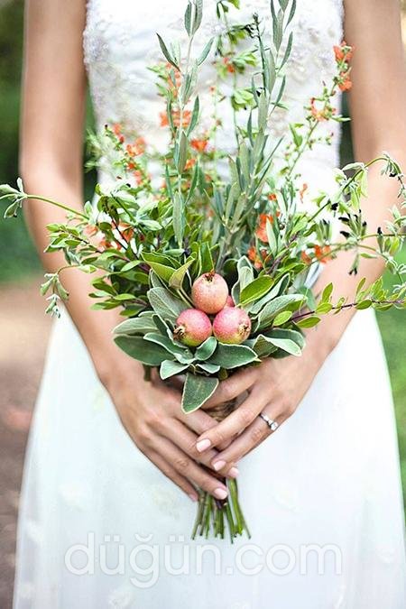Canlı Gelin Buketi