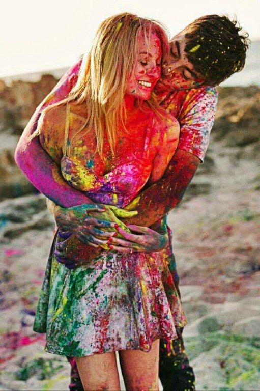 Rengarenk Nişan Fotoğrafı