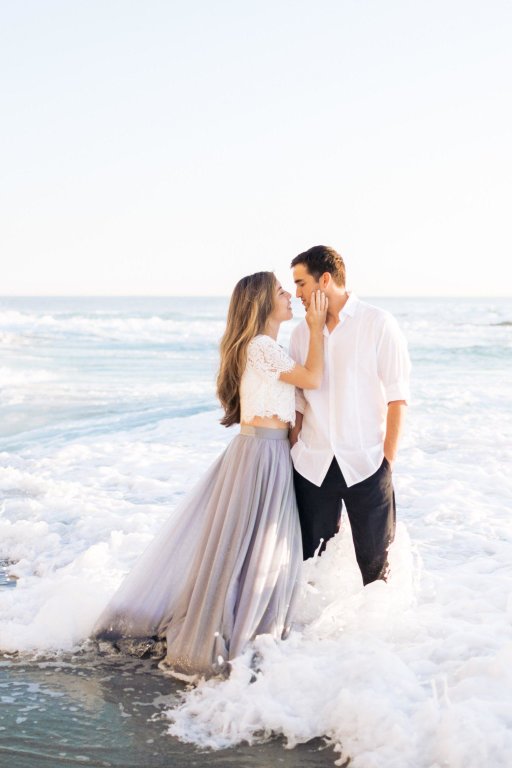 Deniz Temalı Nişan Fotoğrafı