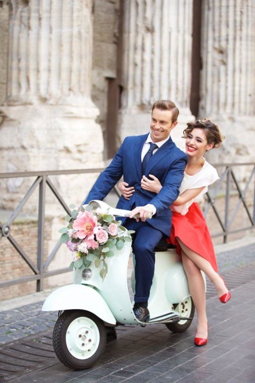 Retro Nişan Fotoğrafı