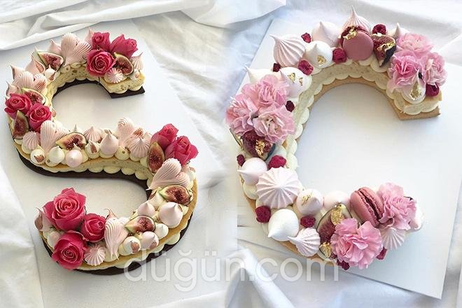 Harfli Nişan Pastası