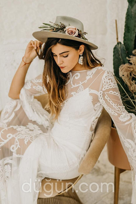 Kır Düğünü Salık Saç Modeli