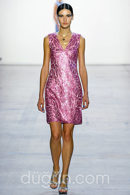 Mor Abiye Kısa Nişanlık