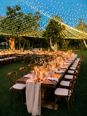 Ledli Kır Düğünü Aydınlatması