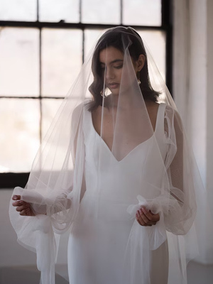 Duvaklı Gelin Saçı