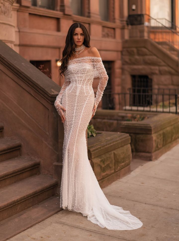 Berta -16-25 Balık Kesim Gelinlik