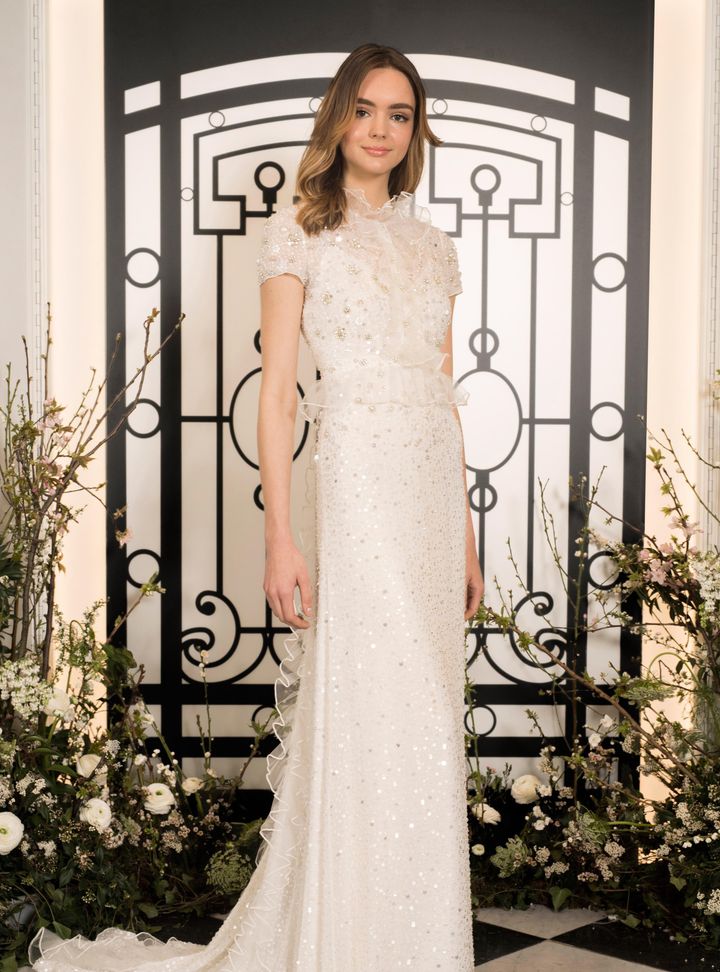 Jenny Packham Hakim Yaka Gelinlik