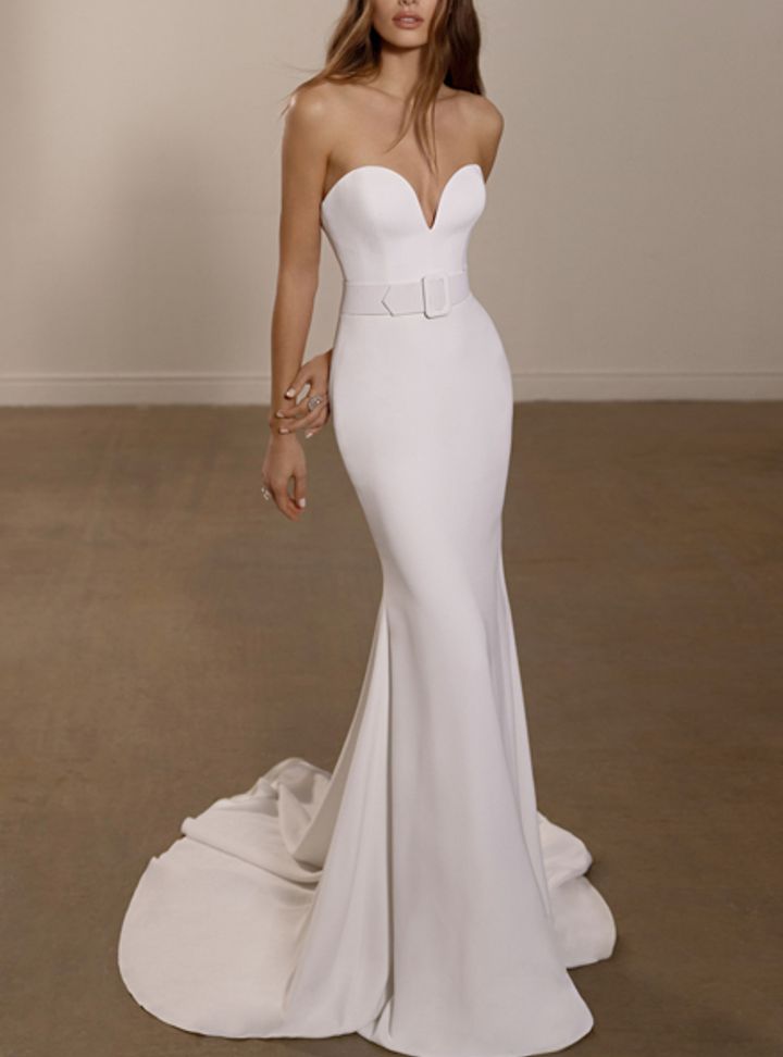 Lihi Hod Straplez Gelinlik