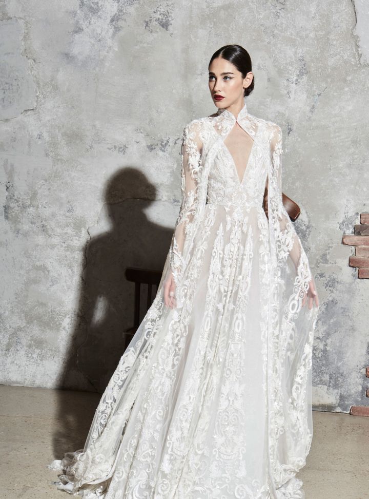 Zuhair Murad Pelerinli Gelinlik