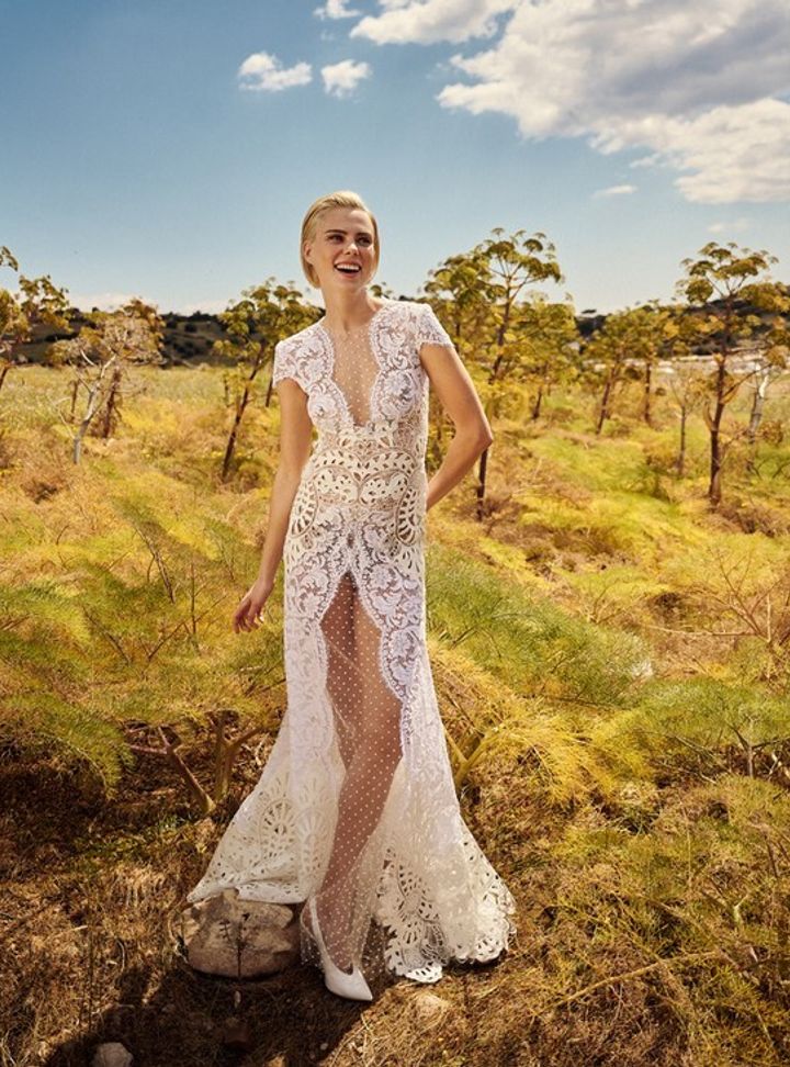 Costarellos İllüzyon Gelinlik