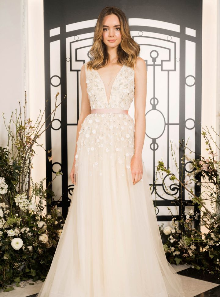 Jenny Packham V Yaka A Kesim Gelinlik