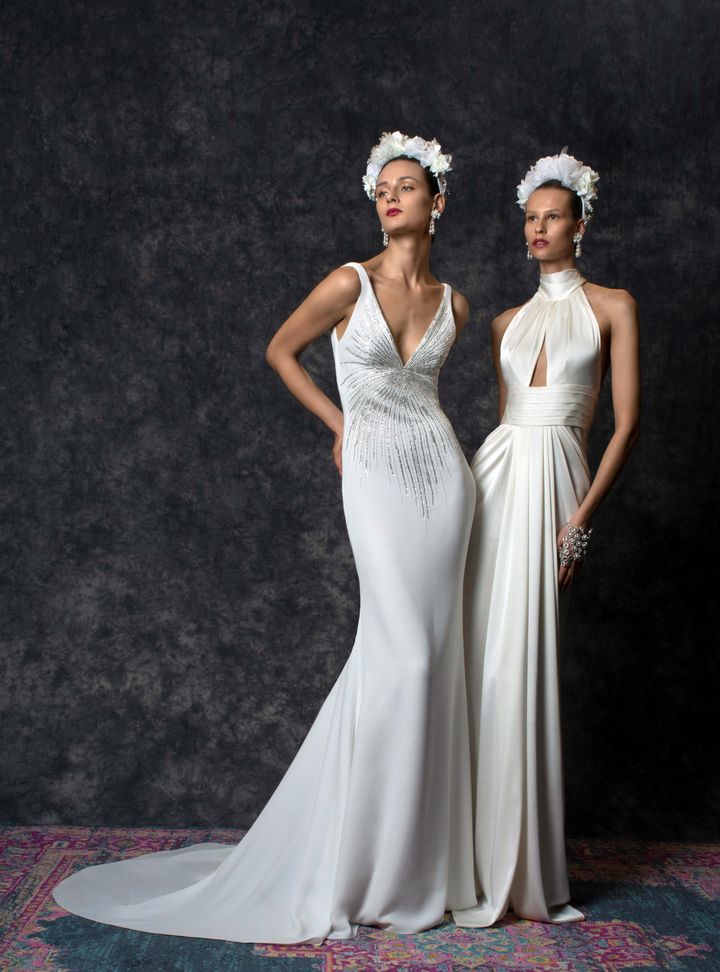 Naeem Khan Sade Gelinlik