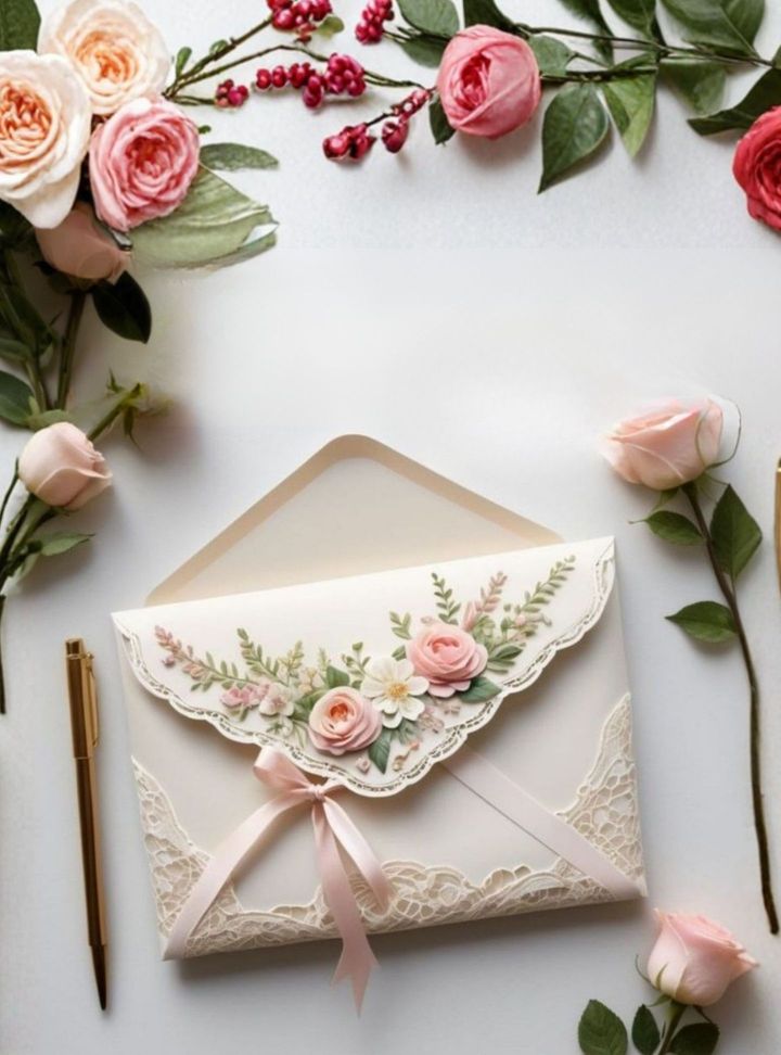 DVT-12-26 3 Boyutlu Düğün Davetiye