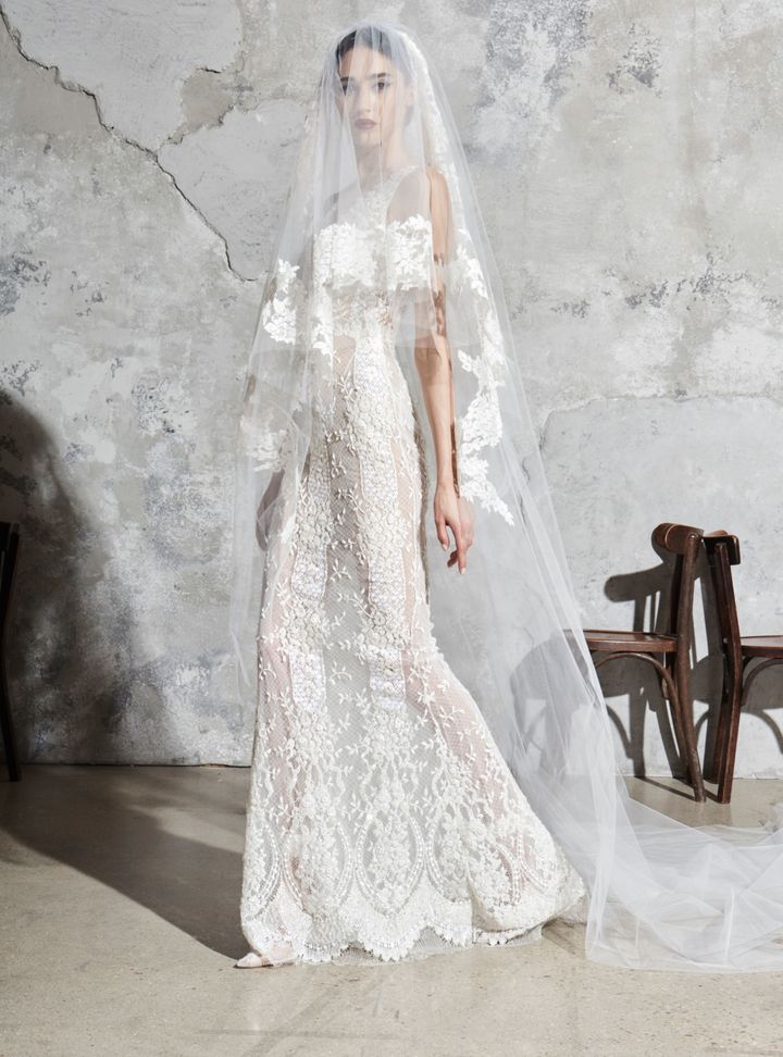 Zuhair Murad Transparan Gelinlik