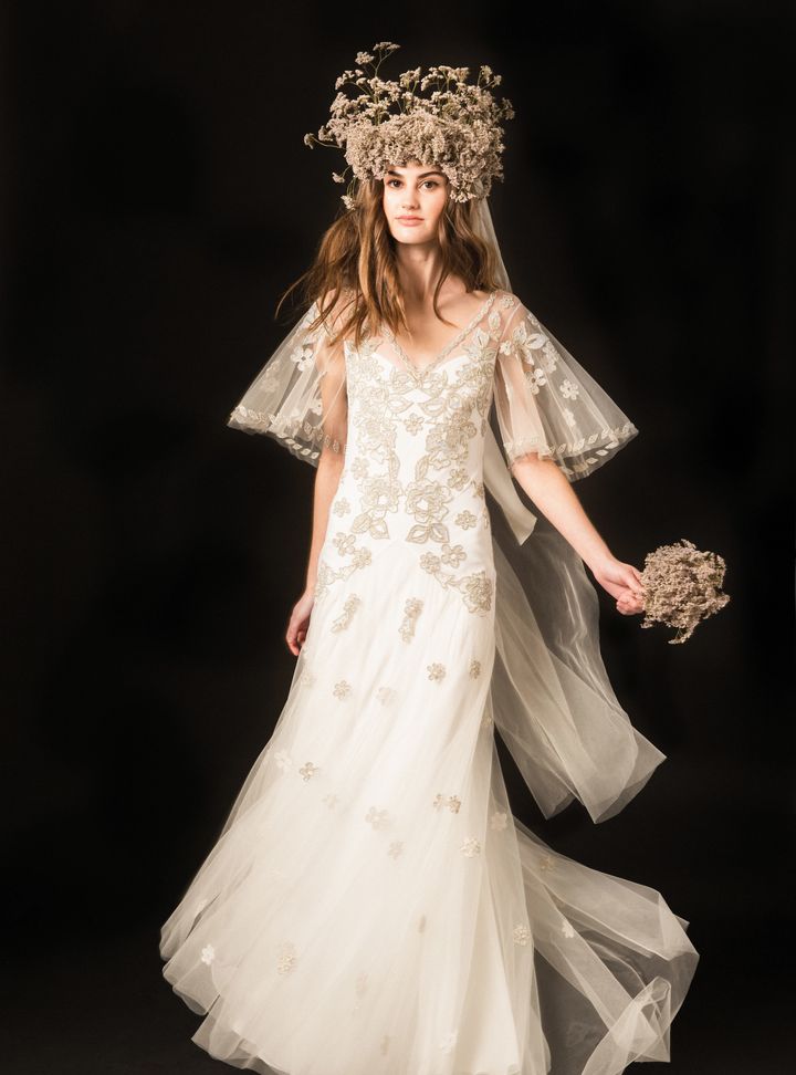 Temperley London V Yaka A Kesim Gelinlik