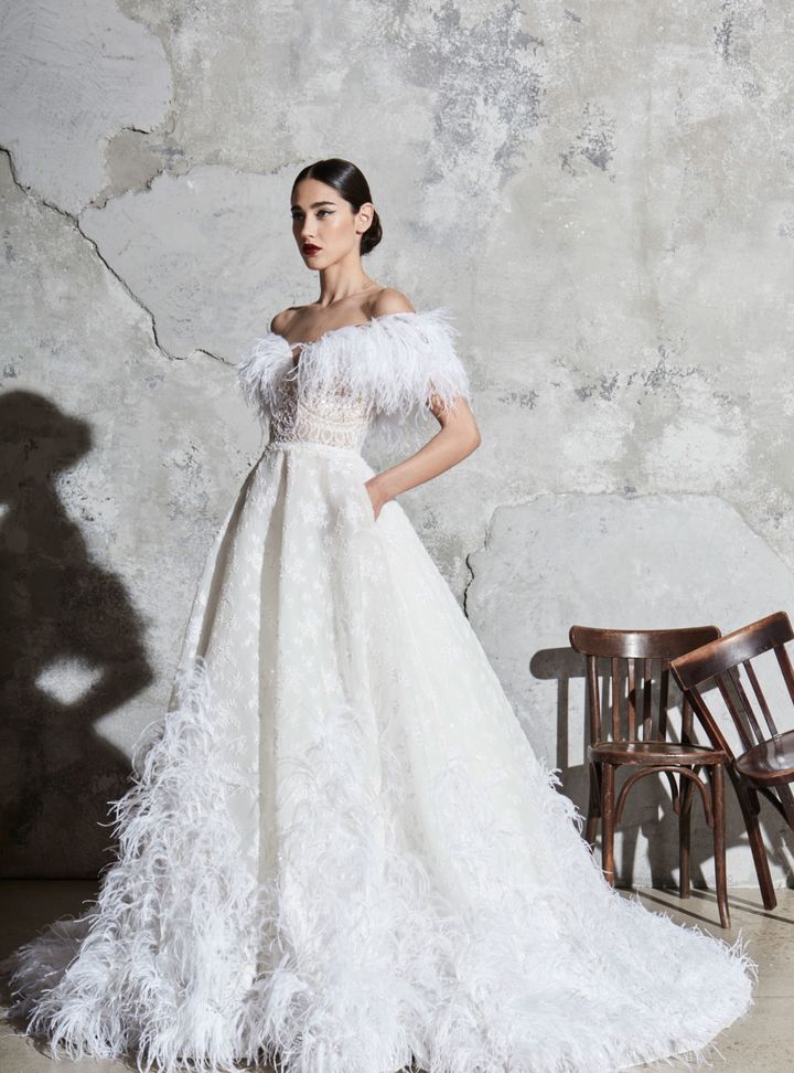 Zuhair Murad Tüy Detaylı Gelinlik