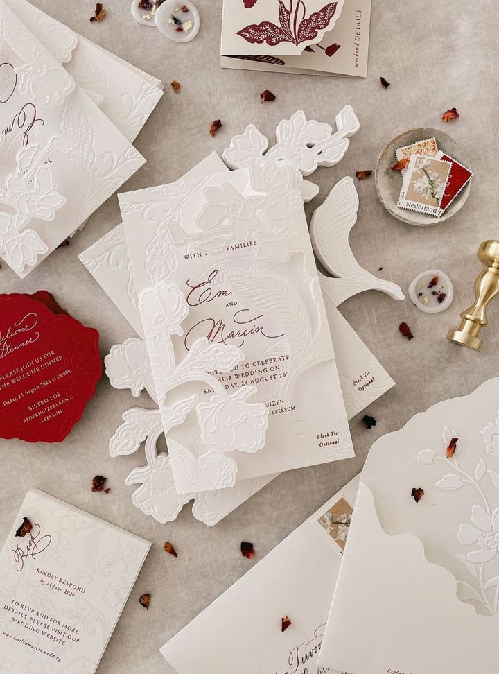 DVT-115-26 3 Boyutlu Düğün Davetiye