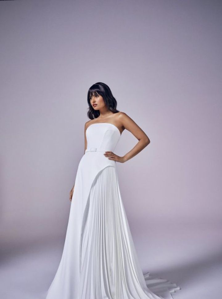 Suzanne Neville Straplez Gelinlik