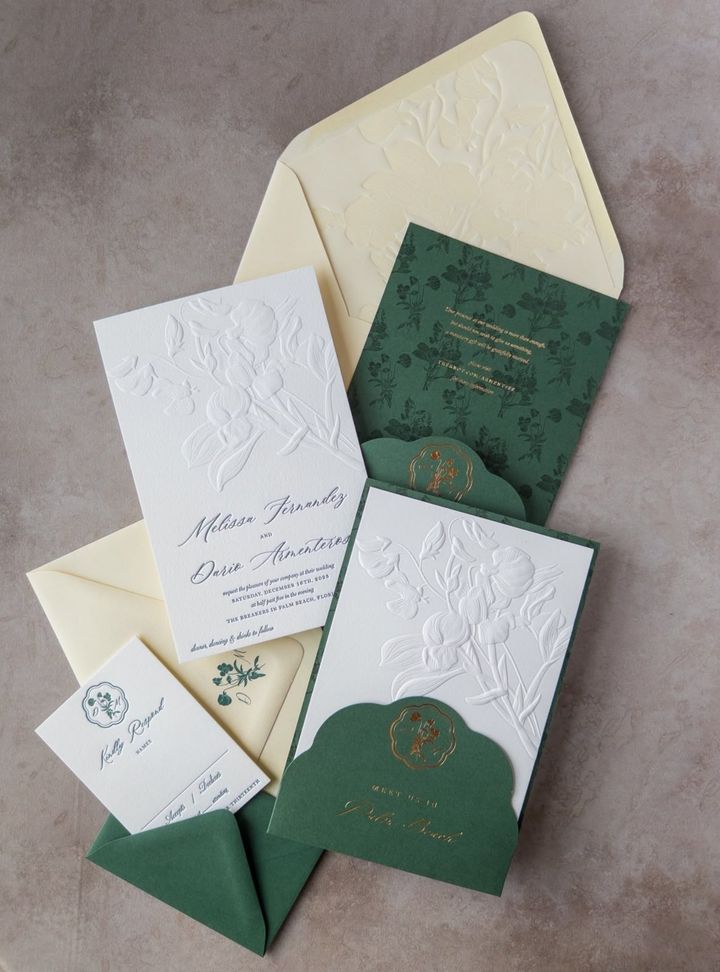 Sade Tasarımlı Üç Boyutlu Davetiye 3 Boyutlu Düğün Davetiye