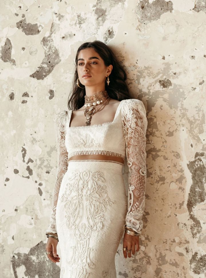 Rue de Seine İki Parça Gelinlik