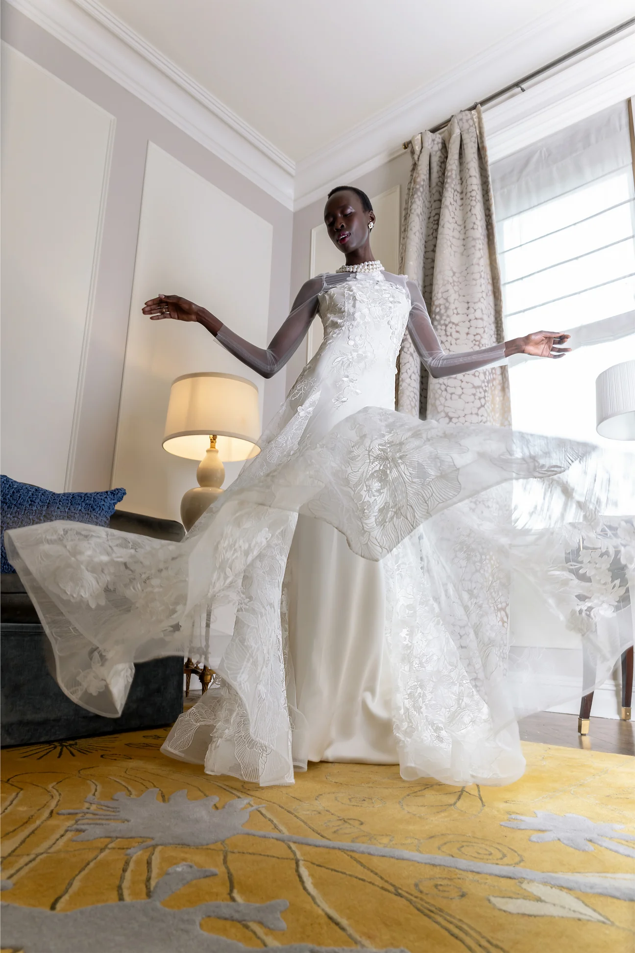 2026 Nardos -1-26 A Kesim Straplez Romantik Gelinlik