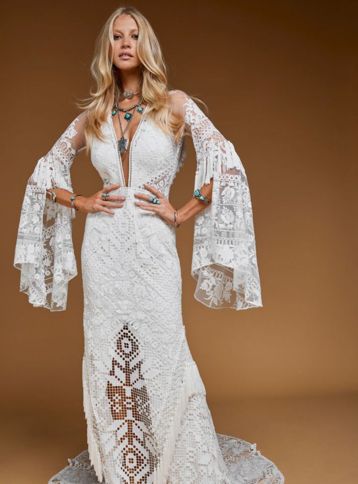 Rue de Seine Dantel Gelinlik