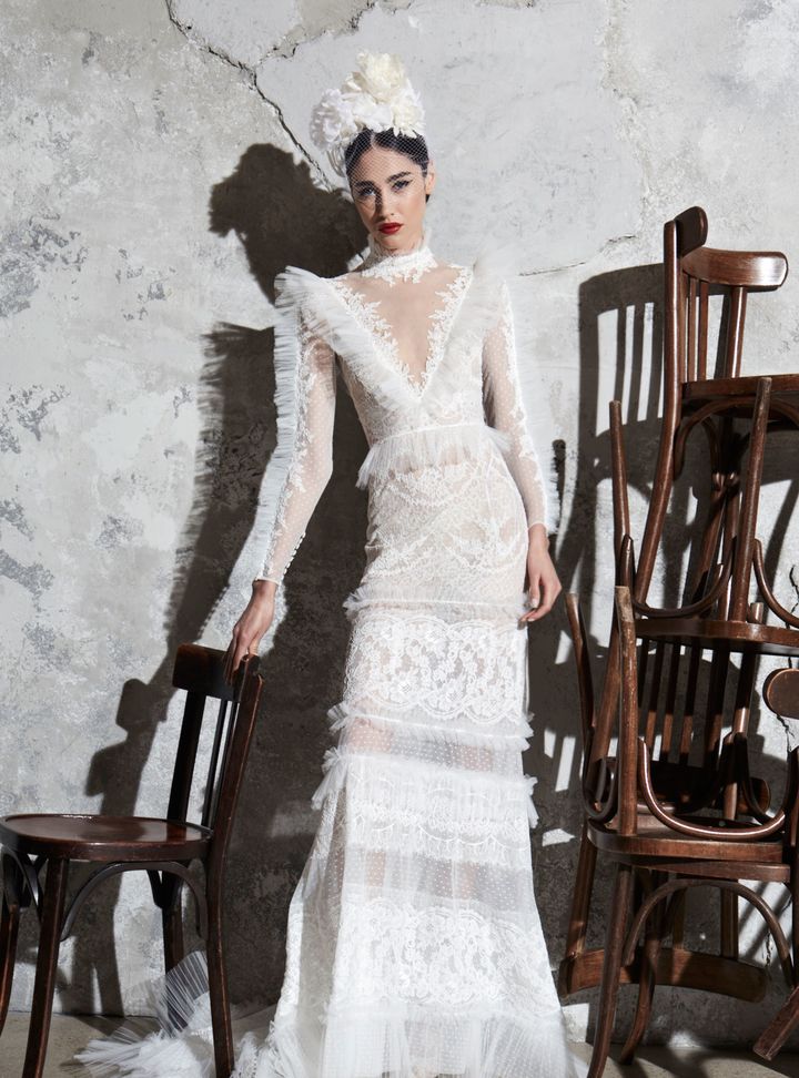 Zuhair Murad Hakim Yaka Gelinlik.