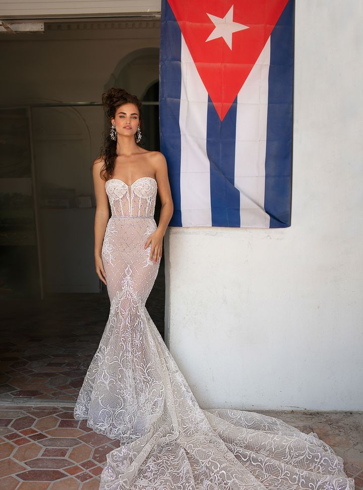 Berta Balık Kesim Gelinlik