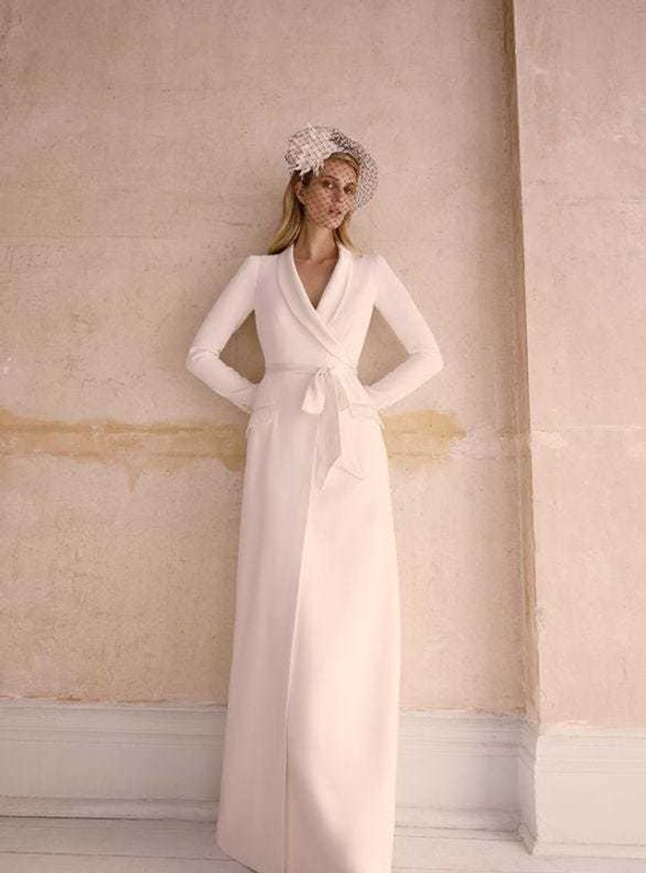 Temperley London Kruvaze Gelinlik