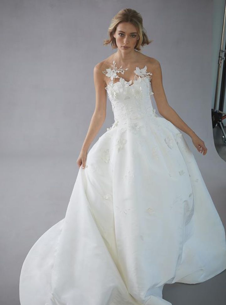 Oscar de la Renta Sade Gelinlik