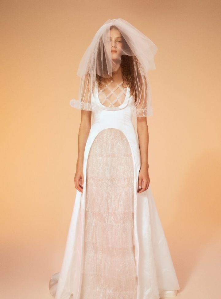 2025 Honor Bridal -9-25 A Kesim U Yaka Gelinlik