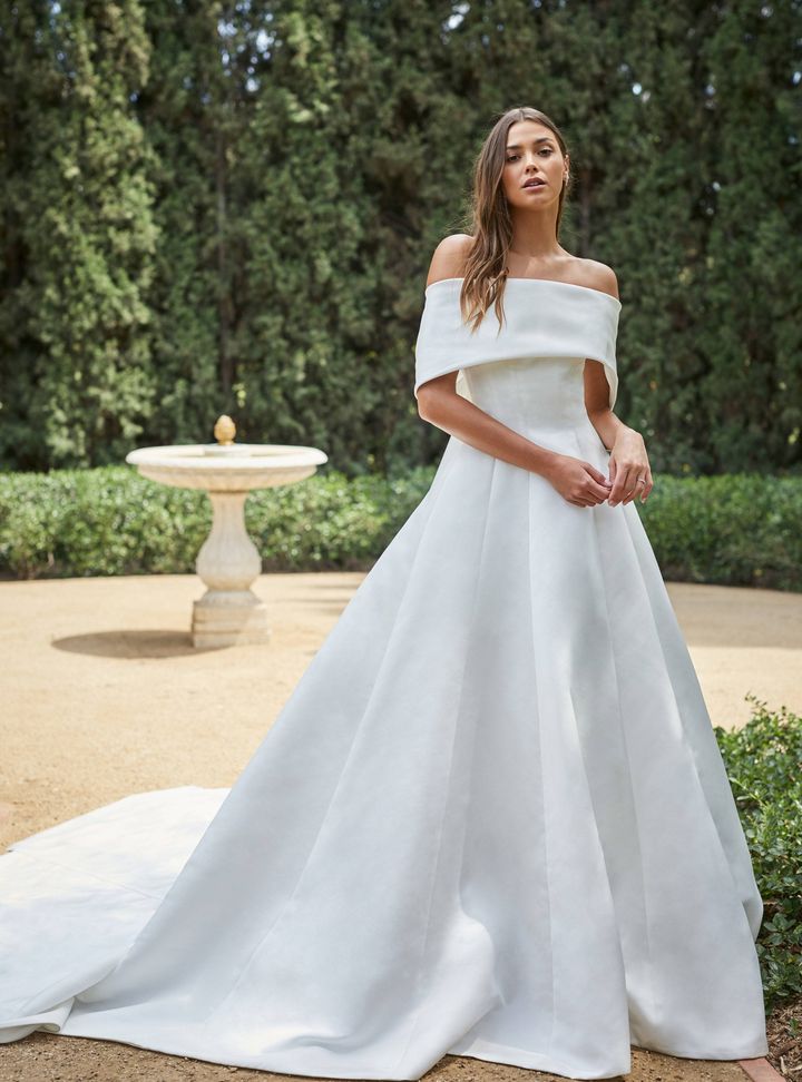 Monique Lhuillier A Kesim Sade Gelinlik