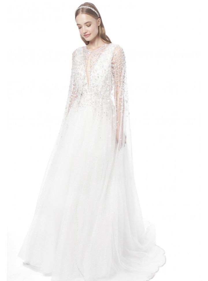 Jenny Packham Taşlı Gelinlik