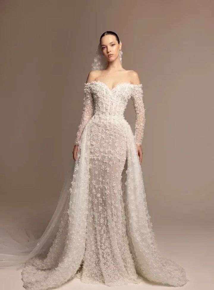 2025 Tony Ward -2-25 Balık Kesim Gelinlik