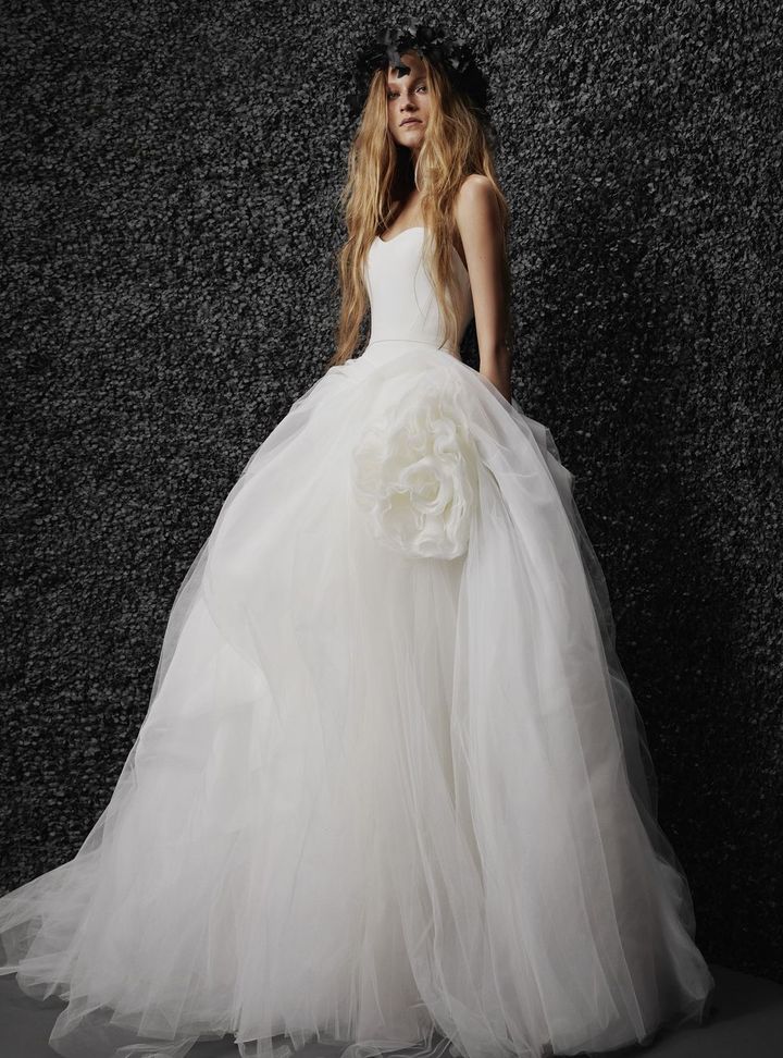 Vera Wang Kabarık Gelinlik