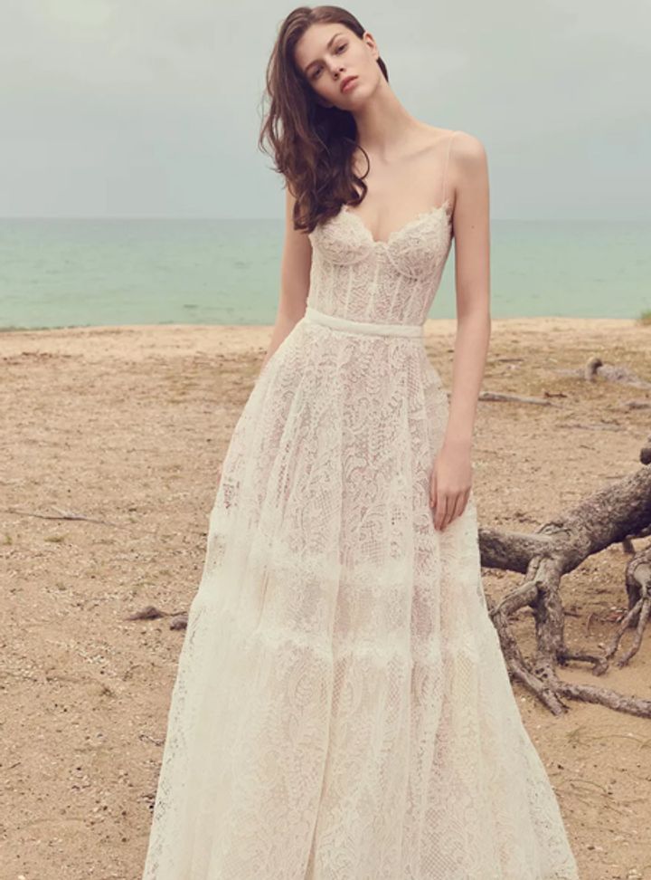 Costarellos Askılı Gelinlik