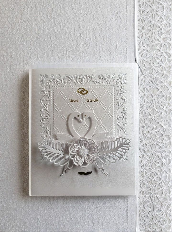 DVT-68-26 3 Boyutlu Düğün Davetiye