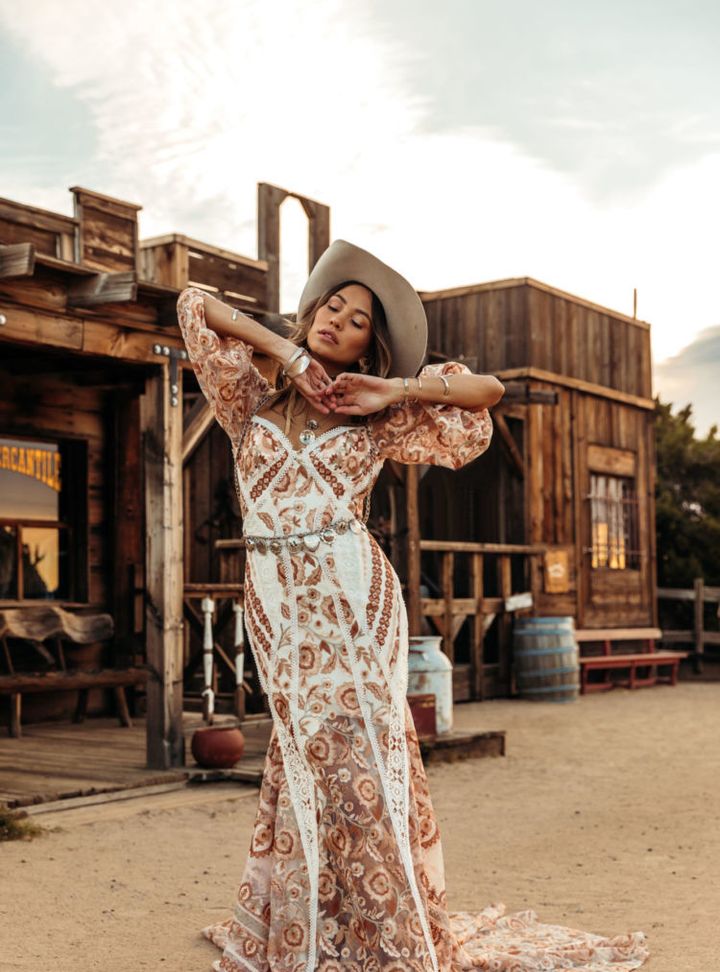 Rue de Seine Renkli Gelinlik