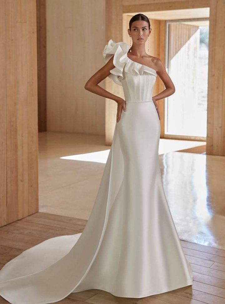 2025 Rosa Clara -7-25 Balık Kesim Gelinlik