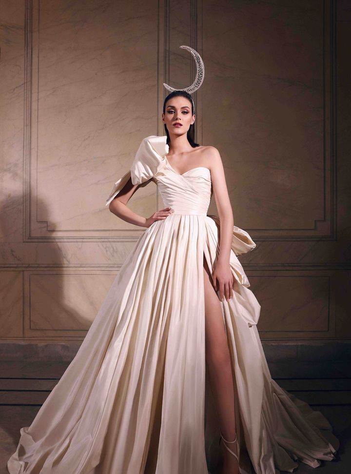 Zuhair Murad Drapeli Gelinlik