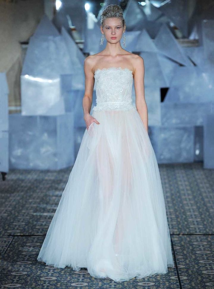 Mira Zwillinger Straplez A Kesim Gelinlik