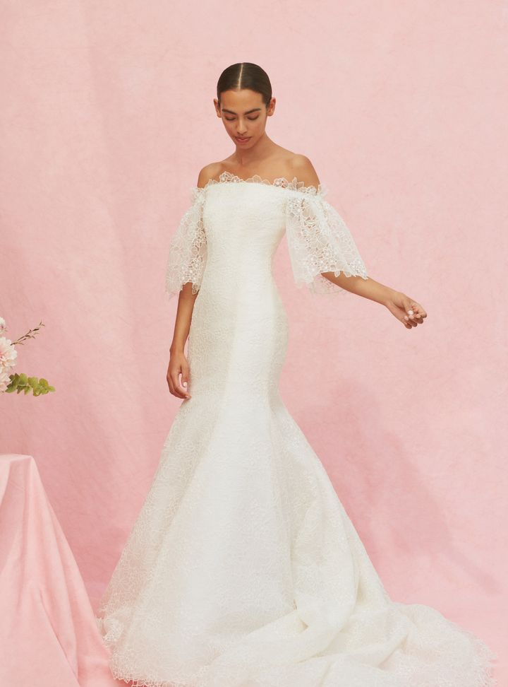 Carolina Herrera Dantelli Gelinlik