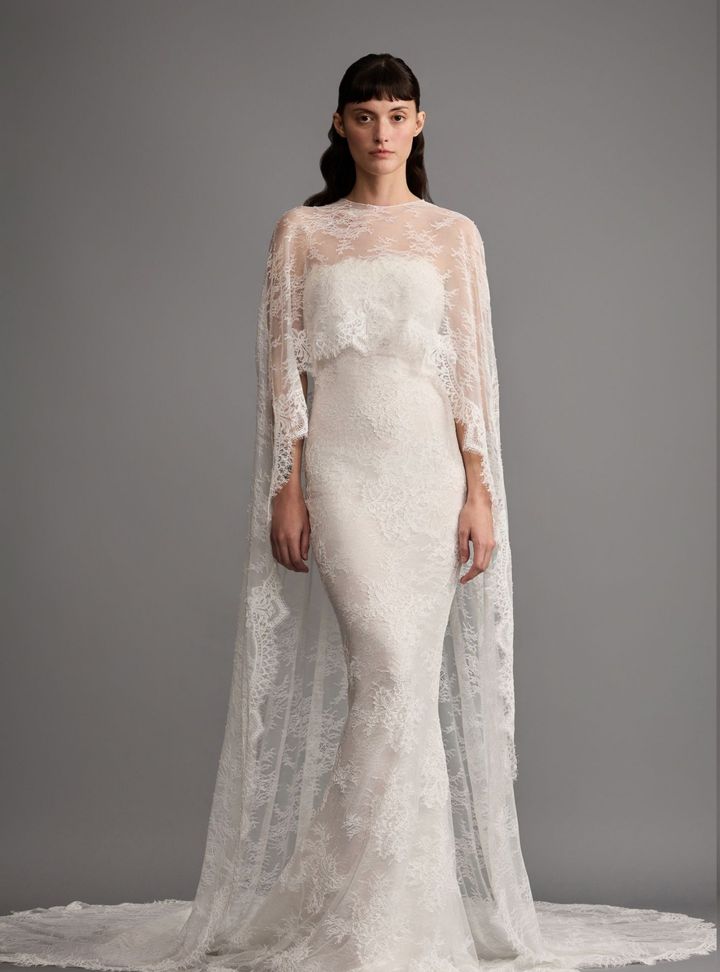 House Of Gilles 51-26 Balık Kesim Straplez Tarlatansız Gelinlik