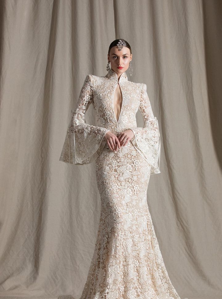 Naeem Khan Balık Gelinlik