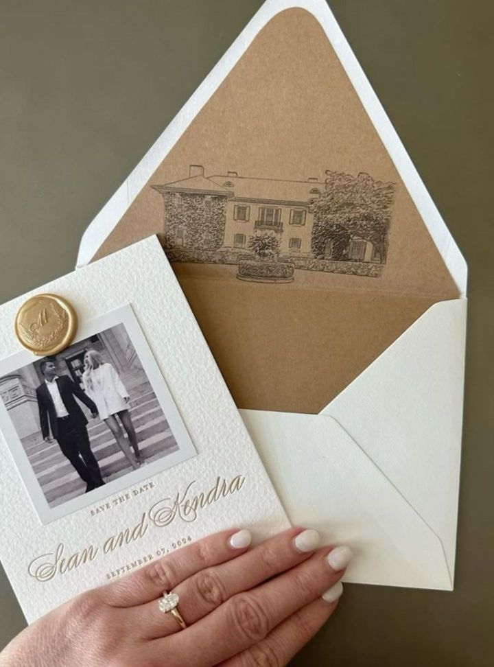 DVT-76-26 Düğün Fotoğraflı Sade Davetiye