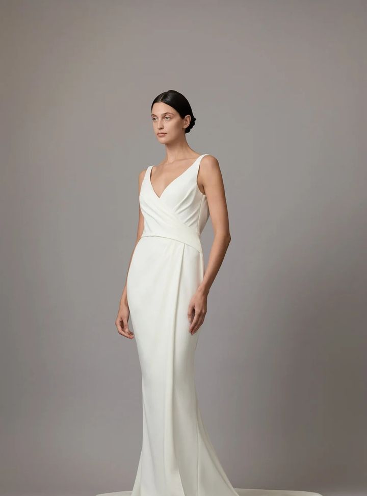 2026 House Of Gilles 40-26 Balık Kesim Bohem Tarlatansız Gelinlik