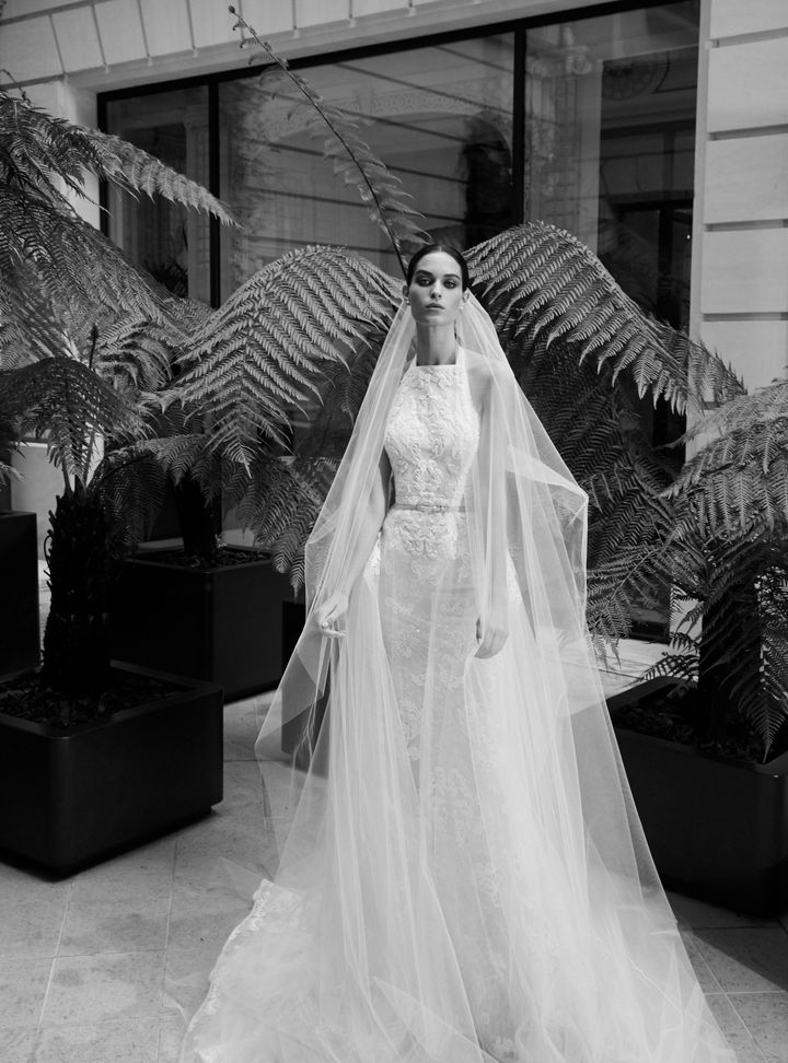 Elie Saab Halter Yaka Gelinlik