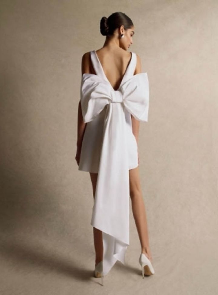 Carolina Herrera Kısa Gelinlik