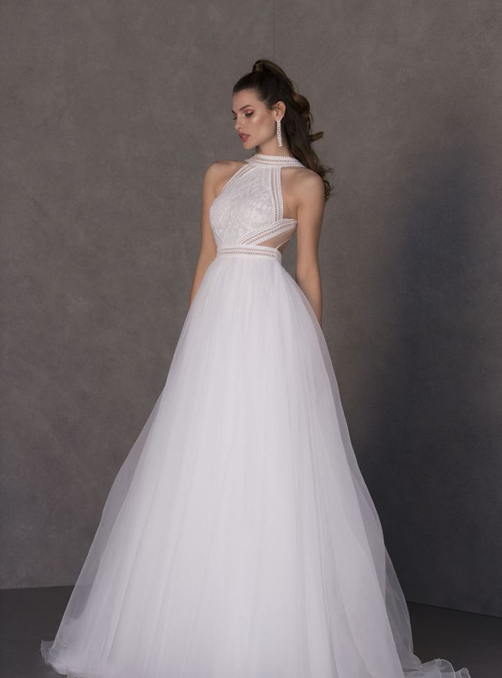 Valentini Spose Sırt Dekolteli Gelinlik